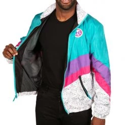 Tipsy Elves Men's Alpine Explorer Windbreaker Jacket