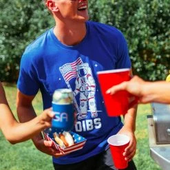 Tipsy Elves Men's Dibs Tee Patriotic