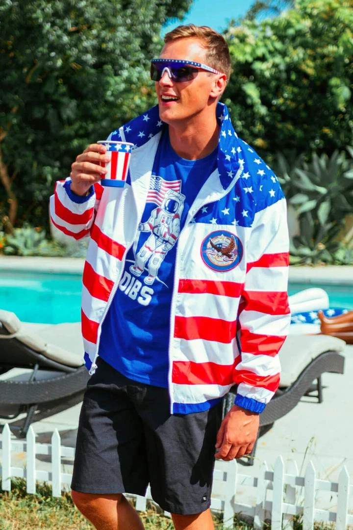 Tipsy Elves Men's Dibs Tee Patriotic