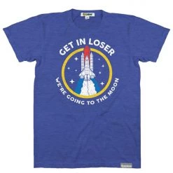 Tipsy Elves Patriotic Men's We're Going To The Moon Tee