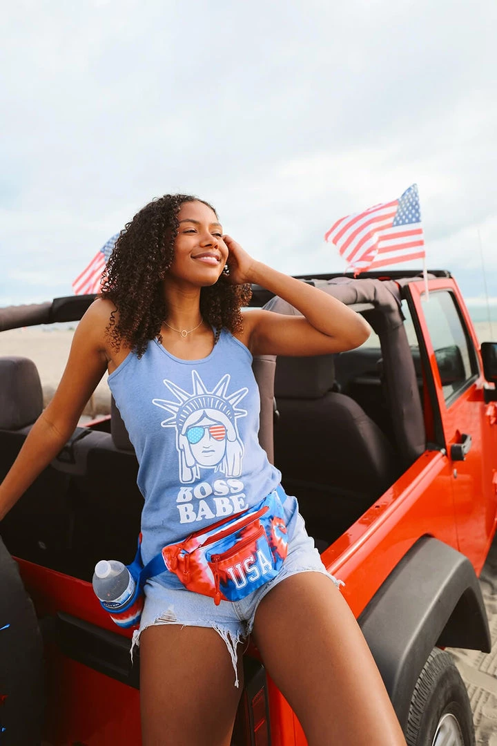 Tipsy Elves Women's Boss Babe Tank Top