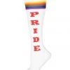 Tipsy Elves Pride & LGBTQ+ Pride Socks (White) - Women's Cut