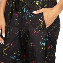 Tipsy Elves Women's Neon Nightcrawl Windbreaker Pants