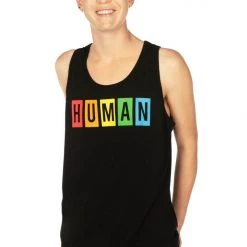 Tipsy Elves Proud Human Tank Top - Men's Cut