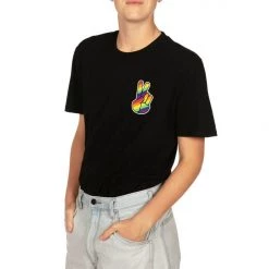 Tipsy Elves Rainbow Peace Tee - Men's Cut