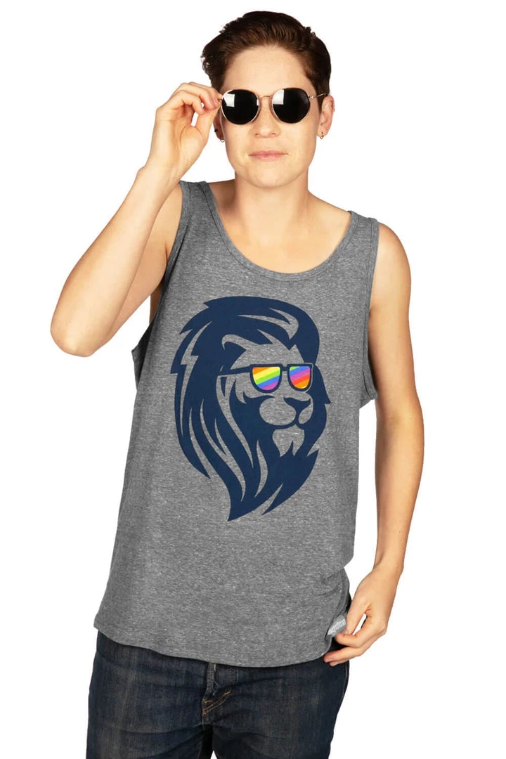 Tipsy Elves Lion Pride Tank Top - Men's Cut