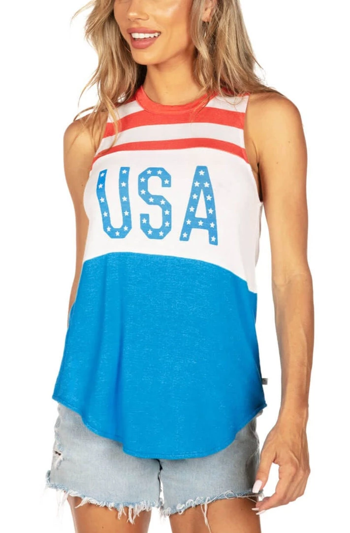 Tipsy Elves Women's Land That I Love Tank Top