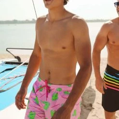 Tipsy Elves Men Dino Disco Swim Trunks