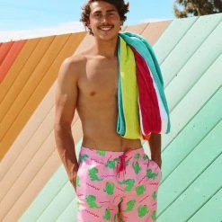 Tipsy Elves Men Dino Disco Swim Trunks