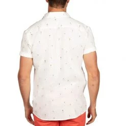 Tipsy Elves Spring Men's Keep Palm And Carry On Hawaiian Shirt