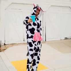 Tipsy Elves Men's Cow Costume