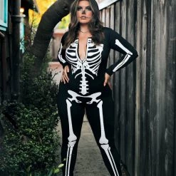 Tipsy Elves Skeleton Bodysuit Costume