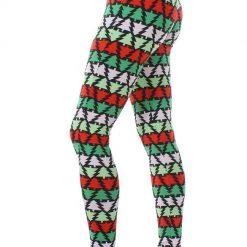 Tipsy Elves Women Christmas Tree Leggings