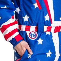 Tipsy Elves Men's Americana Snow Suit
