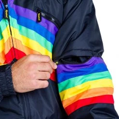 Tipsy Elves Men's Midnight Shredder Snow Suit