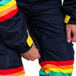 Tipsy Elves Men's Midnight Shredder Snow Suit