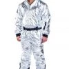 Tipsy Elves Men's Silver Bullet Snow Suit