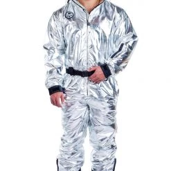 Tipsy Elves Men's Silver Bullet Snow Suit