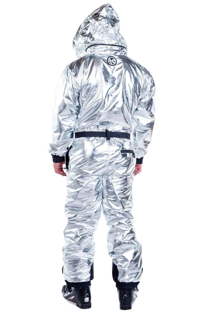 Tipsy Elves Men's Silver Bullet Snow Suit