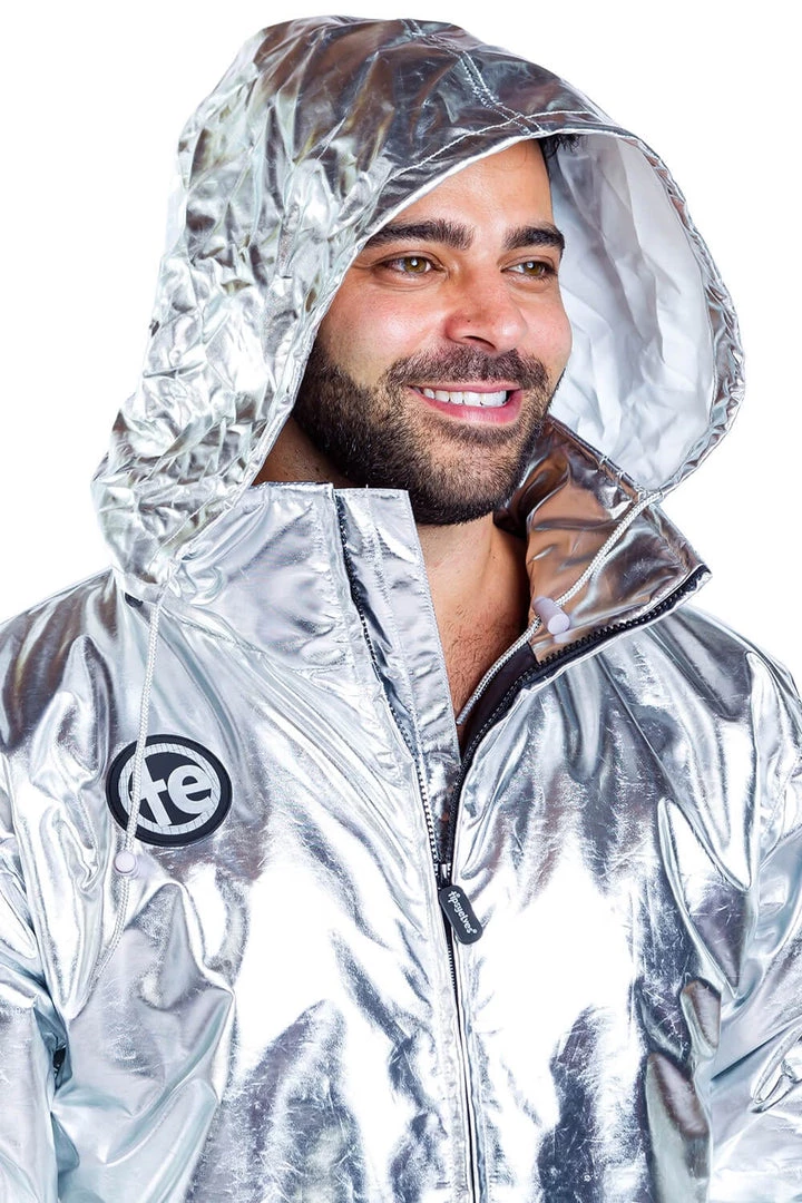 Tipsy Elves Men's Silver Bullet Snow Suit