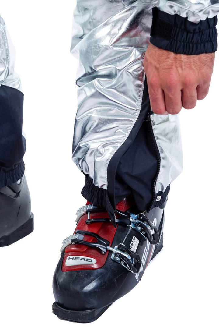 Tipsy Elves Men's Silver Bullet Snow Suit