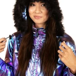 Tipsy Elves Women's Iridescent Iris Snow Suit