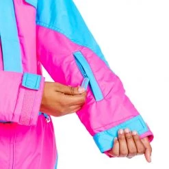 Tipsy Elves Women's Neon Bunny Snow Suit