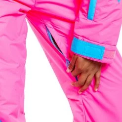 Tipsy Elves Women's Neon Bunny Snow Suit