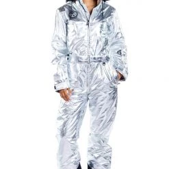 Tipsy Elves Women's Silver Bullet Snow Suit