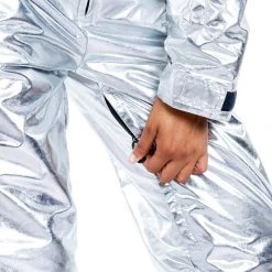 Tipsy Elves Women's Silver Bullet Snow Suit
