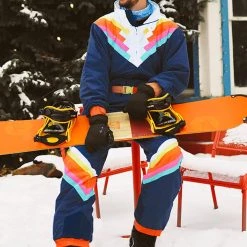 Tipsy Elves Men's Santa Fe Shredder Snow Suit