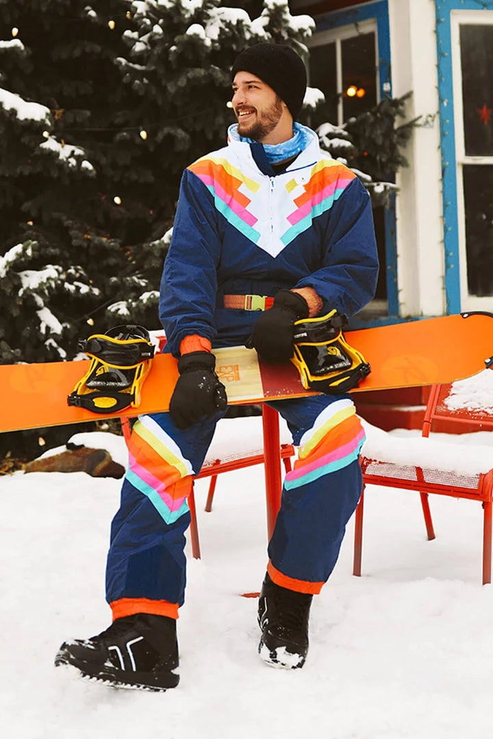 Tipsy Elves Men's Santa Fe Shredder Snow Suit