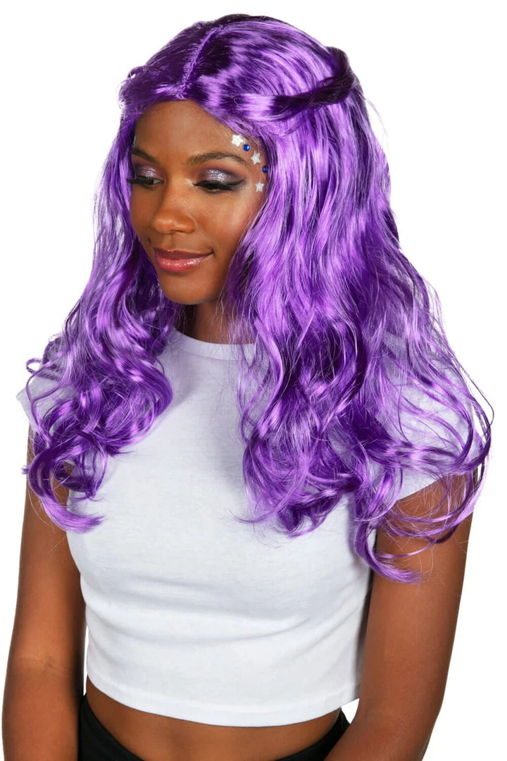 Tipsy Elves Long Purple Wig Holidays & Occasions