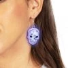 Tipsy Elves Light Up Skull Earrings Women
