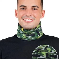 Tipsy Elves Holidays & Occasions Camo Ski Face Cover