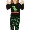 Tipsy Elves Boy's / Girl's Rawr Dinosaur Pajama Set