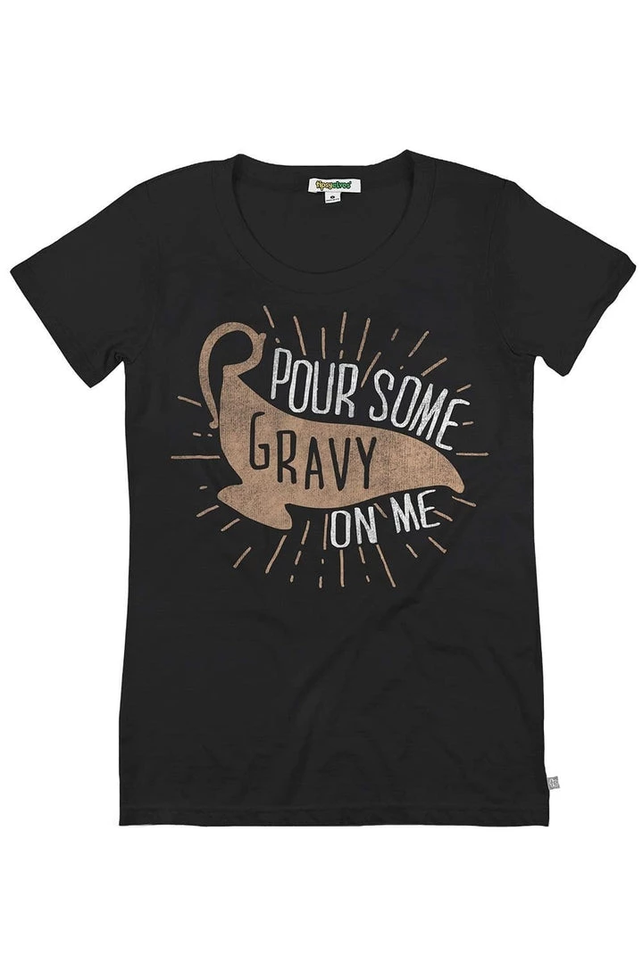 Tipsy Elves Women's Pour Some Gravy On Me Tee