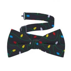 Tipsy Elves Men String Of Lights Bow Tie