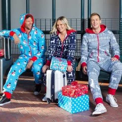 Tipsy Elves Men's Snowman Is An Island Jumpsuit