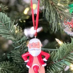 Tipsy Elves Santa 3D Ornament