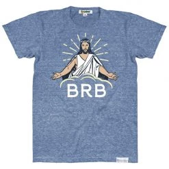 Tipsy Elves Men's BRB Easter Tee