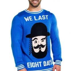 Tipsy Elves Men's We Last 8 Days Sweater