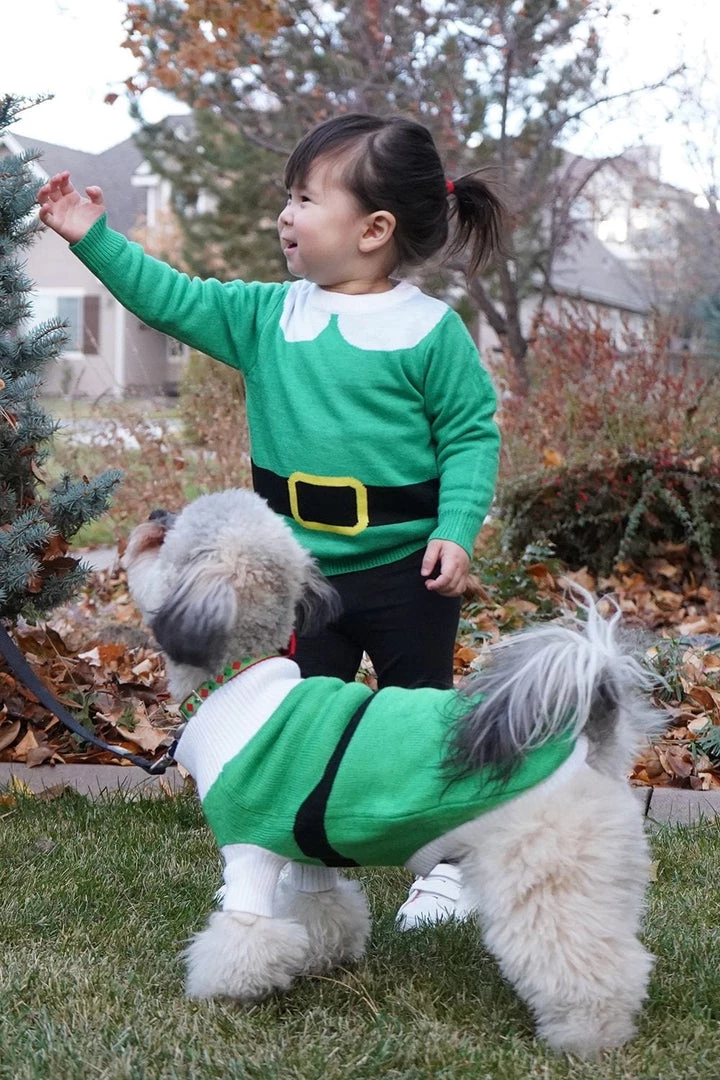 Tipsy Elves Baby / Toddler Elf Ugly Christmas Sweater