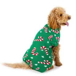 Tipsy Elves Holidays & Occasions Candy Cane Dog Ugly Christmas Sweater