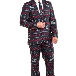 Tipsy Elves Rage Deer Suit Pants