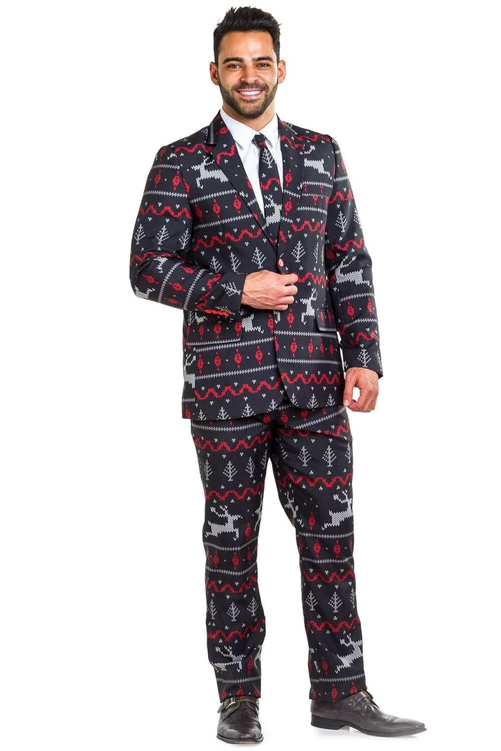 Tipsy Elves Rage Deer Suit Pants