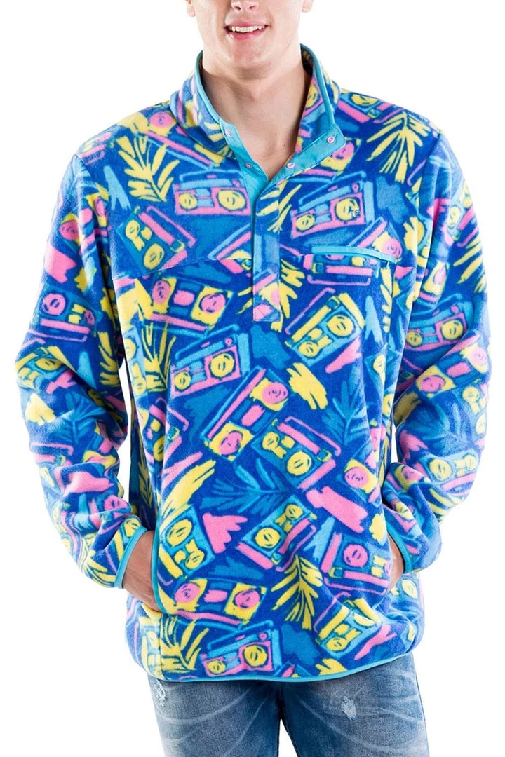 Tipsy Elves Men's Jamblaster Fleece Ski & Snow