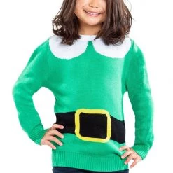 Tipsy Elves Boy's / Girl's Elf Ugly Christmas Sweater Kids & Baby