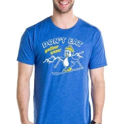 Tipsy Elves Men's Yellow Snow Tee