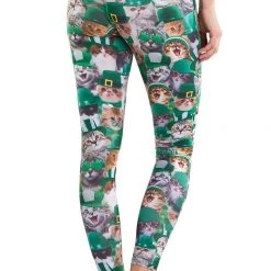 Tipsy Elves St. Catty's Day Leggings